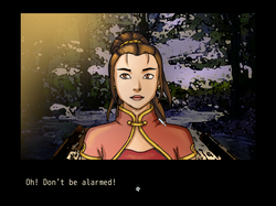 Hand-drawn cutscene