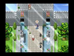 Screenshot of a cutscene